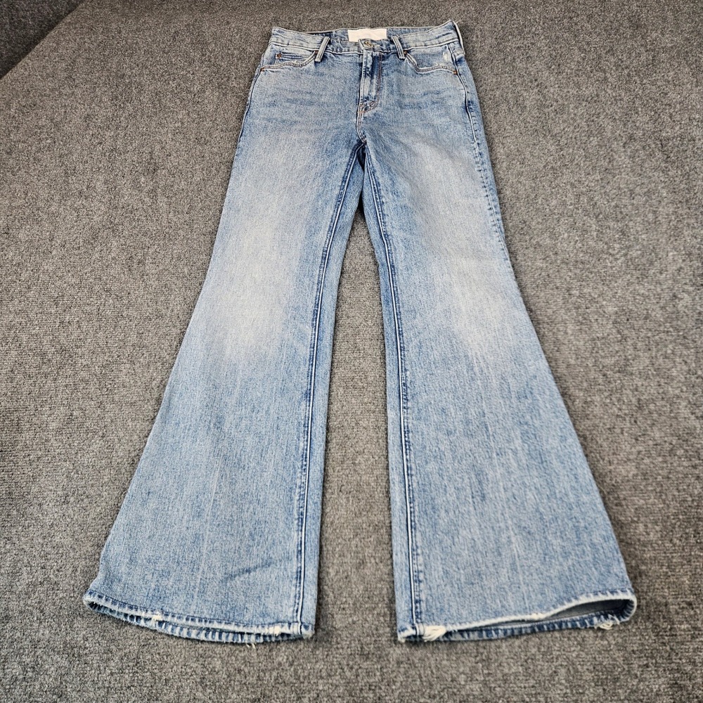 Mother Superior The‎ Doozy 15 Minutes Of Fame Flare Jeans Light Blue 25